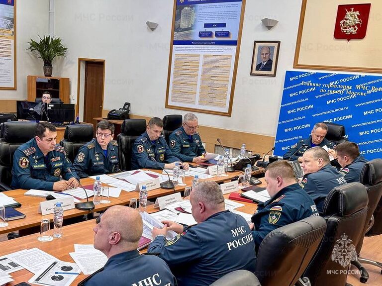 В московском управлении МЧС России прошло заседание коллегии