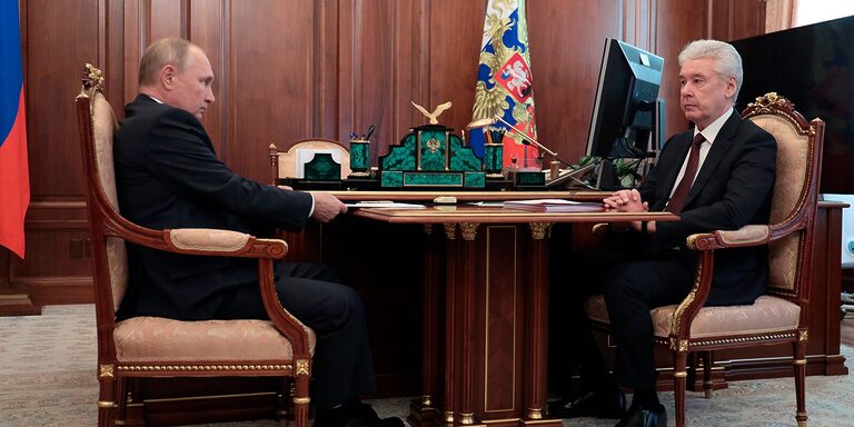 Собянин доложил Путину о начале строительства столичного участка ВСМ «Москва – Санкт-Петербург»