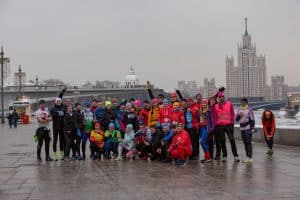 Беговой марафон состоялся в Парке Горького