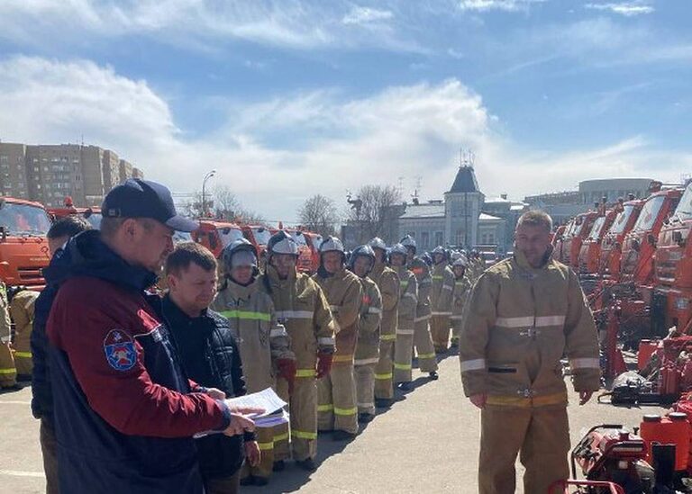 Добровольцы сводного отряда Центрального округа готовы помочь огнеборцам в тушении природных пожаров