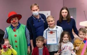 Мероприятие для детей прошло в Морозовской больнице.