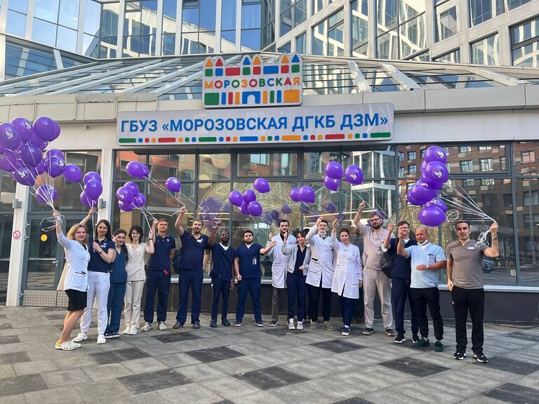 Акция в солидарность Дню борьбы с эпилепсией прошла в Морозовской больнице