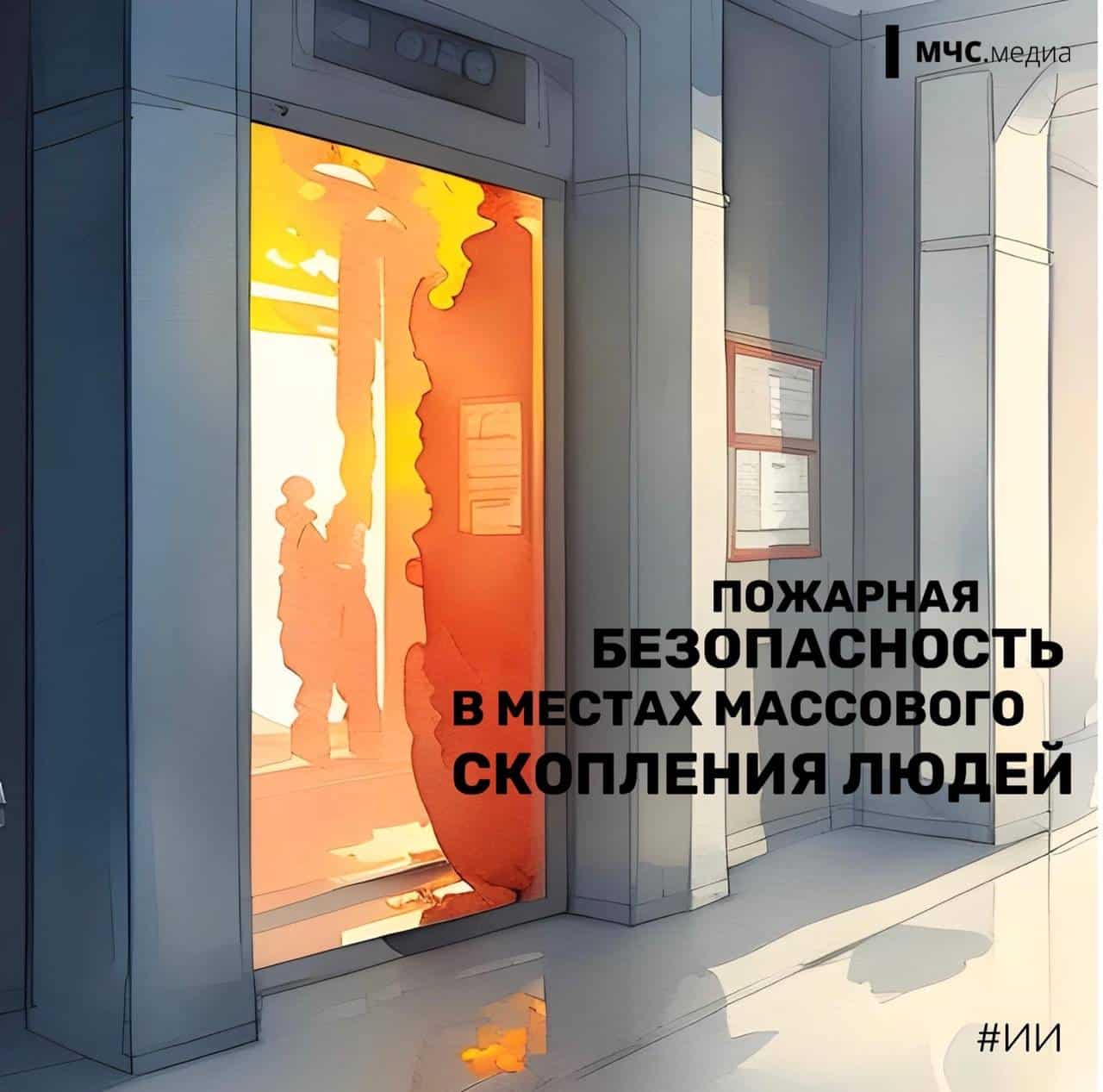 Пожарная безопасность в местах массового скопления людей • Болотная.онлайн📡