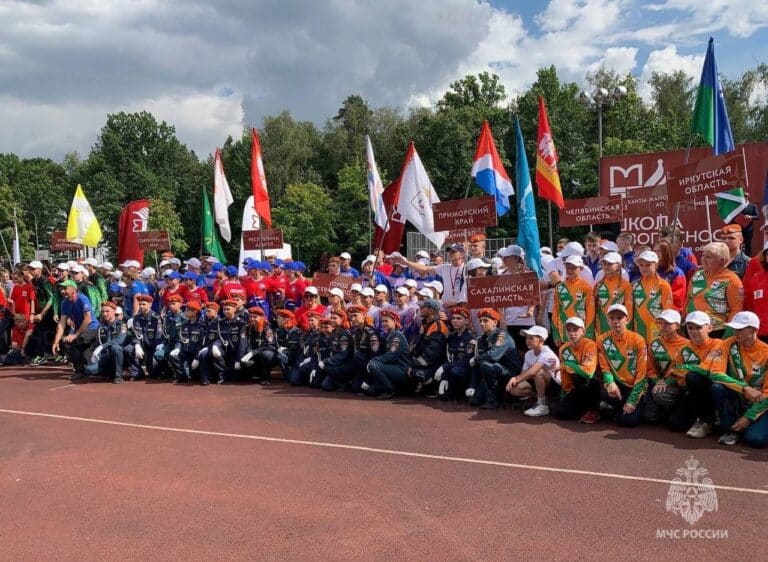 Стартовали XVII Всероссийские соревнования «Школа безопасности»