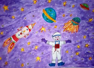 Выставка «Большое космическое путешествие» открылась в РГДБ