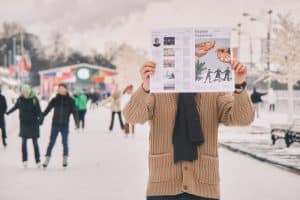 Зимний выпуск газеты «Первая парковая» появился в Парке Горького